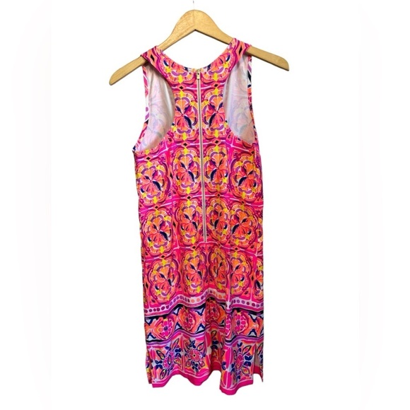 Lilly Pulitzer Carlotta Stretch Shift Pink Fusion - Picture 6 of 13
